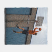 Couverture Polaire Basket-ball cool (Devant (Horizontal))