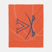 Couverture Polaire Basket-ball des Cavaliers de la Virginie (Devant)