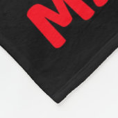 Couverture Polaire Basket-Ball Made Jeu Rouge Et Gris (Coin)