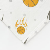 Couverture Polaire Basket flamboyant (Coin)