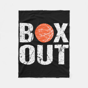 Couverture Polaire Basketball Coach Box Out Dit Nouveauté Cadeau