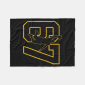 Couverture Polaire Basketball Drip Number 67 Basketball Player  (Devant (Horizontal))