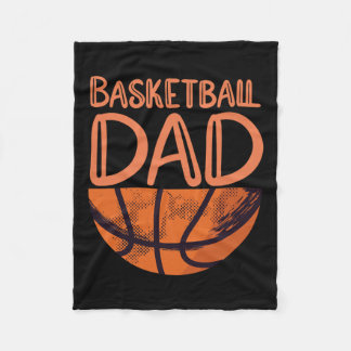 Couverture Polaire Basketball Papa - Joueur de basket