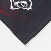 Couverture Polaire Basketball Team Senior Night Custom Photo Fire (Coin)