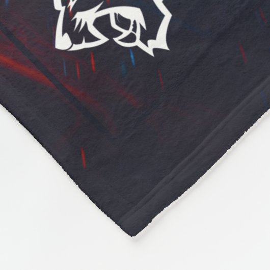 Couverture Polaire Basketball Team Senior Night Custom Photo Fire (Coin)