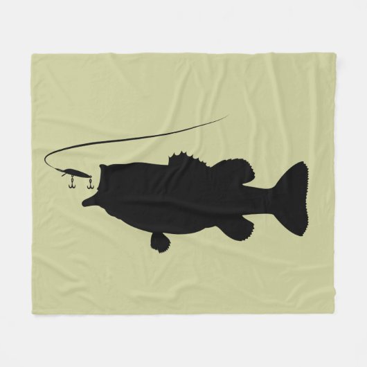 Couverture Polaire Basse de large ouverture en silhouette (Devant (Horizontal))