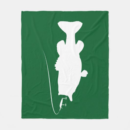 Couverture Polaire Basse de large ouverture en silhouette (Devant)