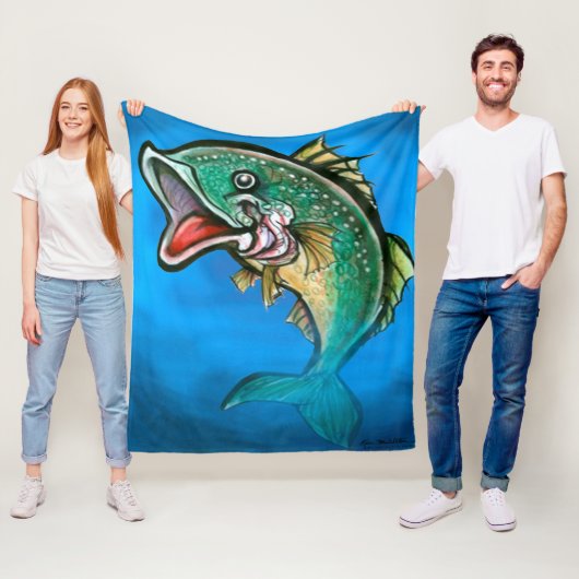 Couverture Polaire Basse polaire Blanche (En situation)