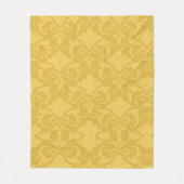 Couverture Polaire Basses en or Damask (Devant)