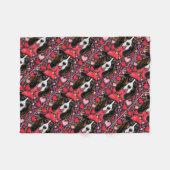 Couverture Polaire Basset Hound (Devant (Horizontal))