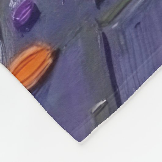 Couverture Polaire Basset Hound Dogs Trick-or-Treating en Halloween (Coin)