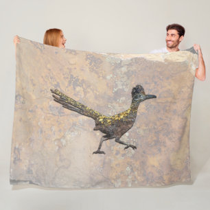 COUVERTURE POLAIRE BASSIN ROADRUNNER DANS LE NOUVEAU MEXIQUE SOLEIL