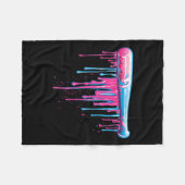 Couverture Polaire Bat De Baseball Avec Épersion Drivers Pour Hommes  (Devant (Horizontal))