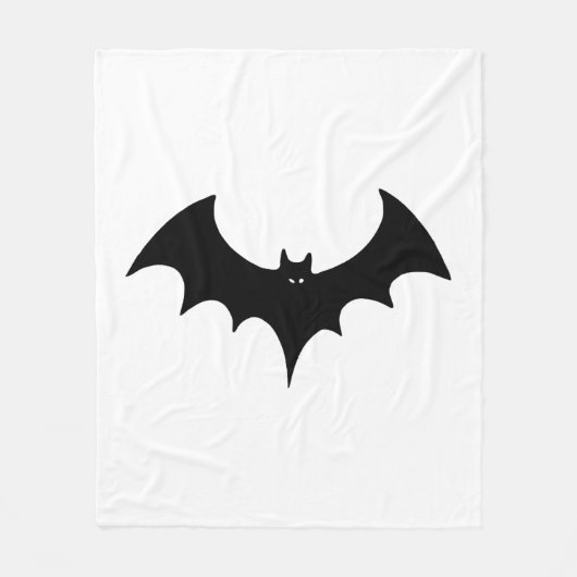 Couverture Polaire Bat d'Halloween (Devant)