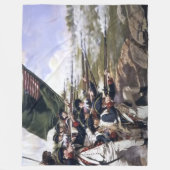 COUVERTURE POLAIRE BATAILLE DE GUERRE RÉVOLUTIONNAIRE (Devant)