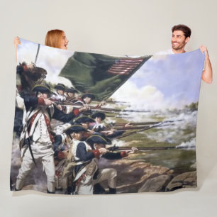 COUVERTURE POLAIRE BATAILLE DE GUERRE RÉVOLUTIONNAIRE