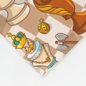 Couverture Polaire bataille d'échecs (Coin)