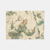 Couverture Polaire Bataille Des Grenouilles - Kawanabe Kyosai (Devant (Horizontal))