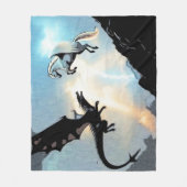 Couverture Polaire Bataille du dragon et de Pégase (Devant)