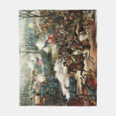 Couverture Polaire Bataille du pois Ridge (Devant)