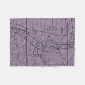 COUVERTURE POLAIRE BATAVIA ILLINOIS 1871 CARTE FOX RIVER VALLEY (Devant (Horizontal))