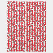 Couverture Polaire Bateau à sauvetage Nautique Rouge Blanc (Devant)