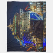 Couverture Polaire BATEAU DE CROISIÈRE la nuit (Devant)