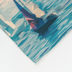 Couverture Polaire Bateau Eau Marine Nager Destin de plongée Destiny