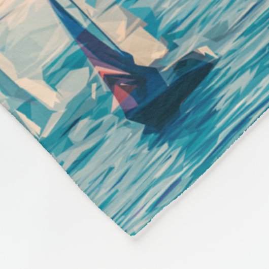 Couverture Polaire Bateau Eau Marine Nager Destin de plongée Destiny (Coin)