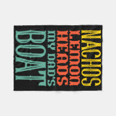Couverture Polaire Bateau Nachos Lemon Heads My Dad's Boat R (Devant (Horizontal))