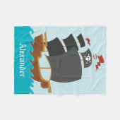 Couverture Polaire Bateau pirate (Devant (Horizontal))