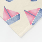 Couverture Polaire Bateaux nautiques pour bébé (Coin)
