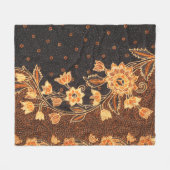 Couverture Polaire Batik indonésien beauté (Devant (Horizontal))