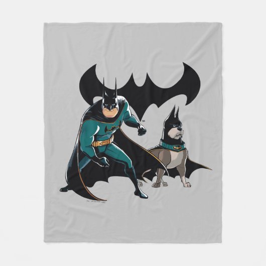 Couverture Polaire Batman & Ace (Devant)