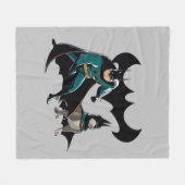 Couverture Polaire Batman & Ace (Devant (Horizontal))