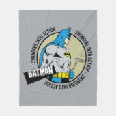 Couverture Polaire Batman Golfing - Passage En Action (Devant)