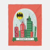 Couverture Polaire Batman Gotham City™ Snow Globe graphic (Devant)