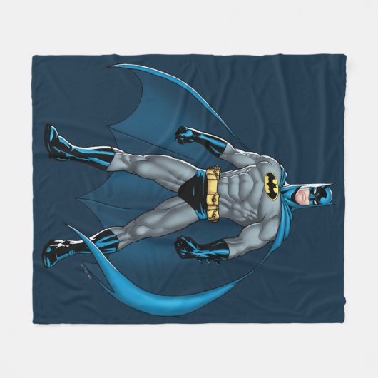 Couverture Polaire Batman Kicks (Devant (Horizontal))
