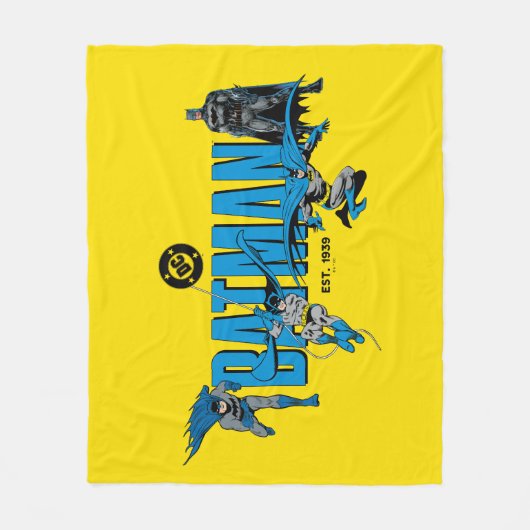 Couverture Polaire Batman Legends Forever Graphic (Devant)