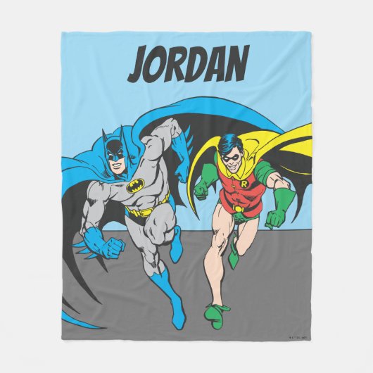 Couverture Polaire Batman & Robin (Devant)