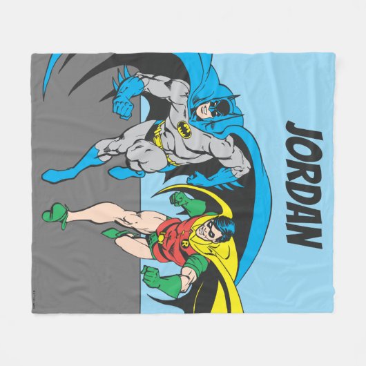 Couverture Polaire Batman & Robin (Devant (Horizontal))