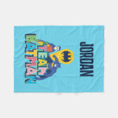 Couverture Polaire Batman | Team Batman (Devant (Horizontal))