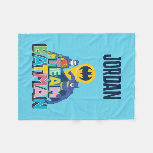 Couverture Polaire Batman | Team Batman (Devant (Horizontal))