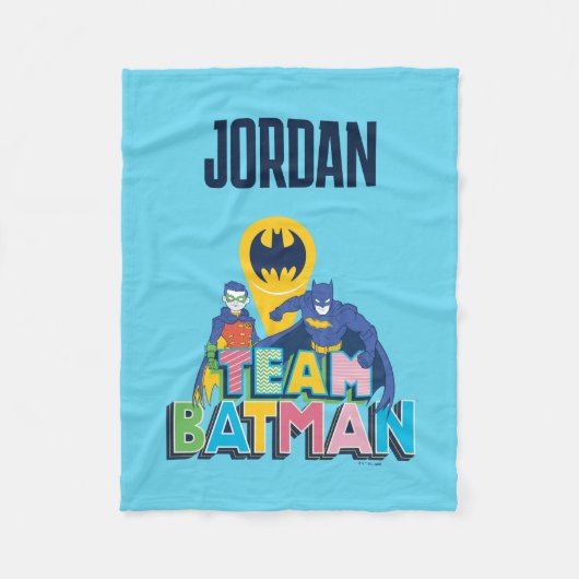 Couverture Polaire Batman | Team Batman (Devant)
