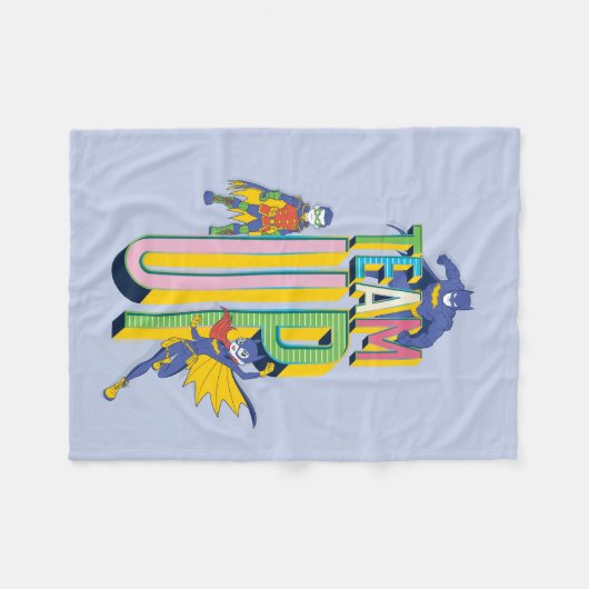 Couverture Polaire Batman | Team Up (Devant (Horizontal))