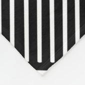 Couverture Polaire Bâton à tambour noir (Coin)