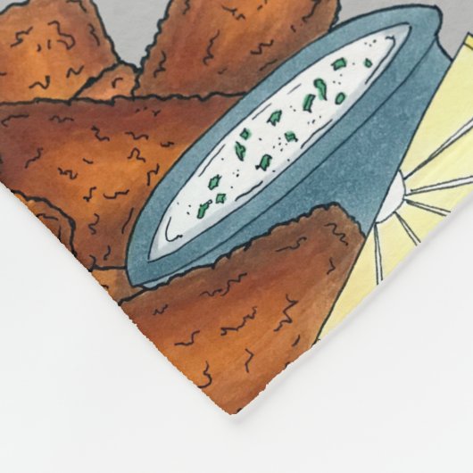 Couverture Polaire Bâtonnets de poisson Bâtonnets de poisson Doigts d (Coin)