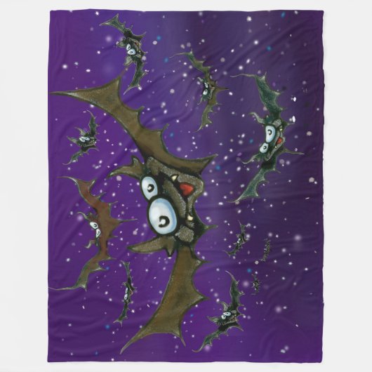 Couverture Polaire Bats (Devant)