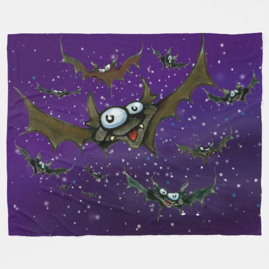 Couverture Polaire Bats (Devant (Horizontal))