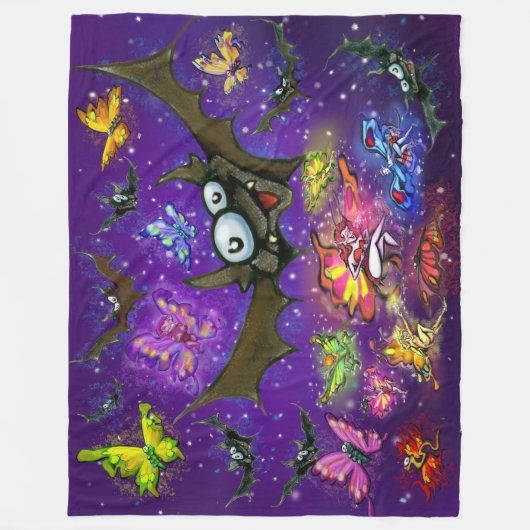 Couverture Polaire Bats (Devant)